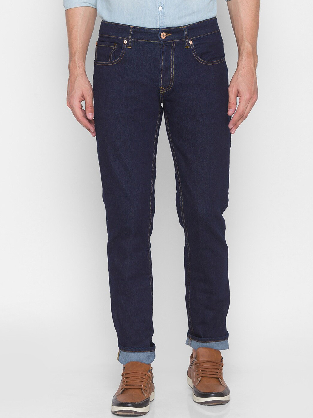 

SPYKAR Men Blue Relaxed Fit Jeans