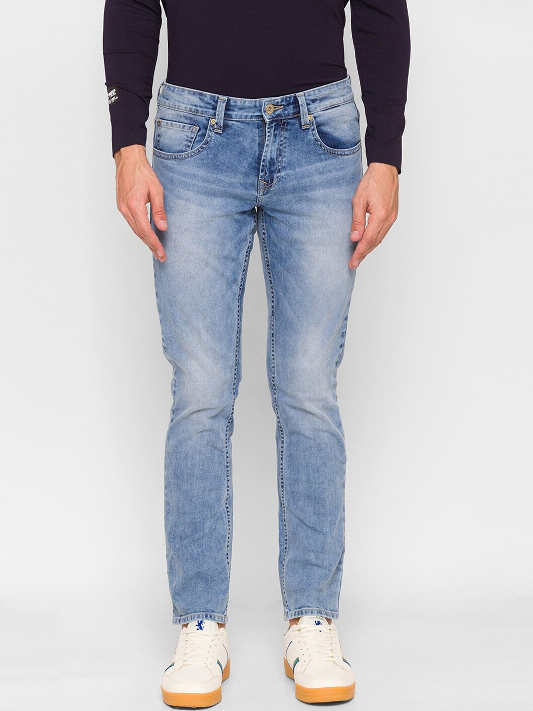 

SPYKAR Men Blue Heavy Fade Jeans