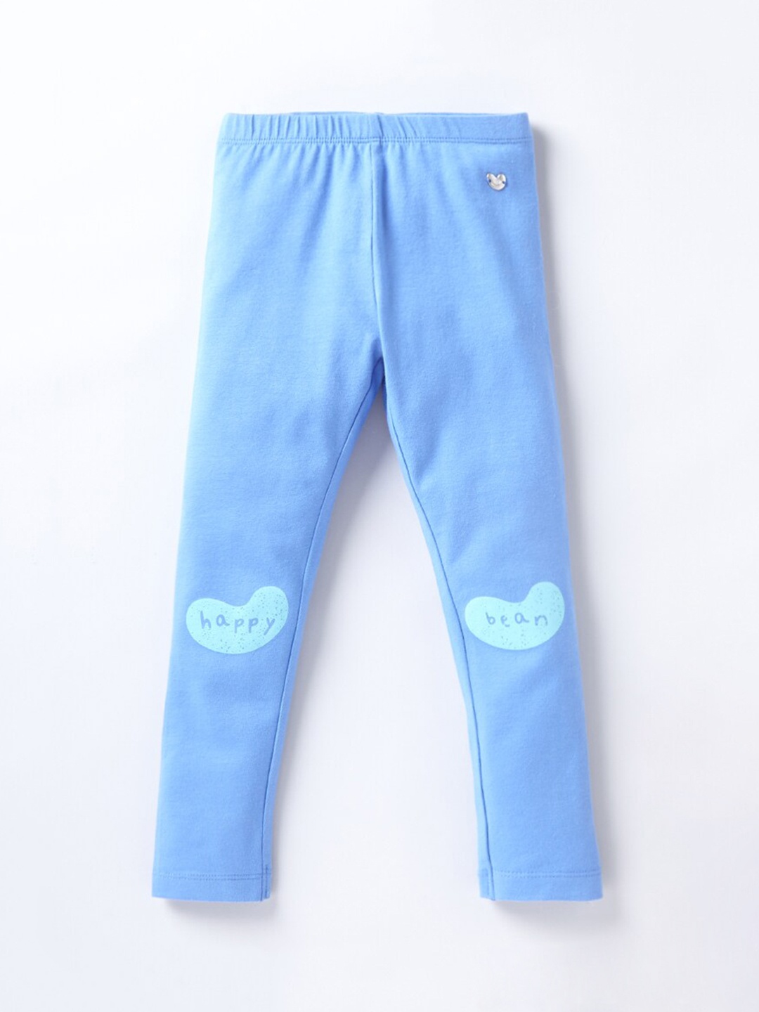 

Ed-a-Mamma Girls Blue Printed Leggings