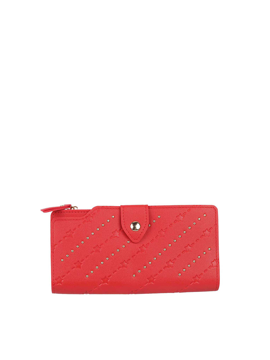 

WALKWAY by Metro Woman Red Striped Purse Clutch