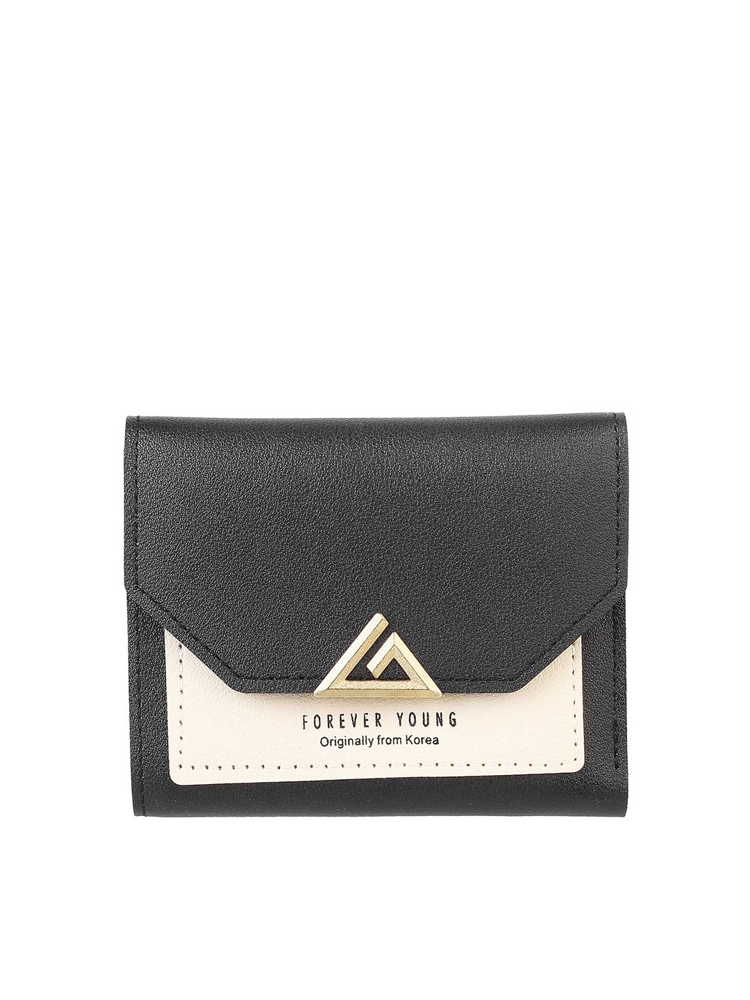 

WALKWAY by Metro Black & White Textured Box Clutch