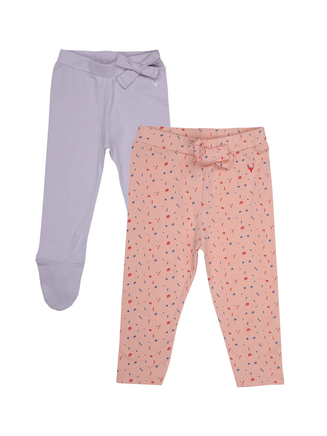 

Allen Solly Junior Girls Pack Of 2 Purple & Pink Leggings