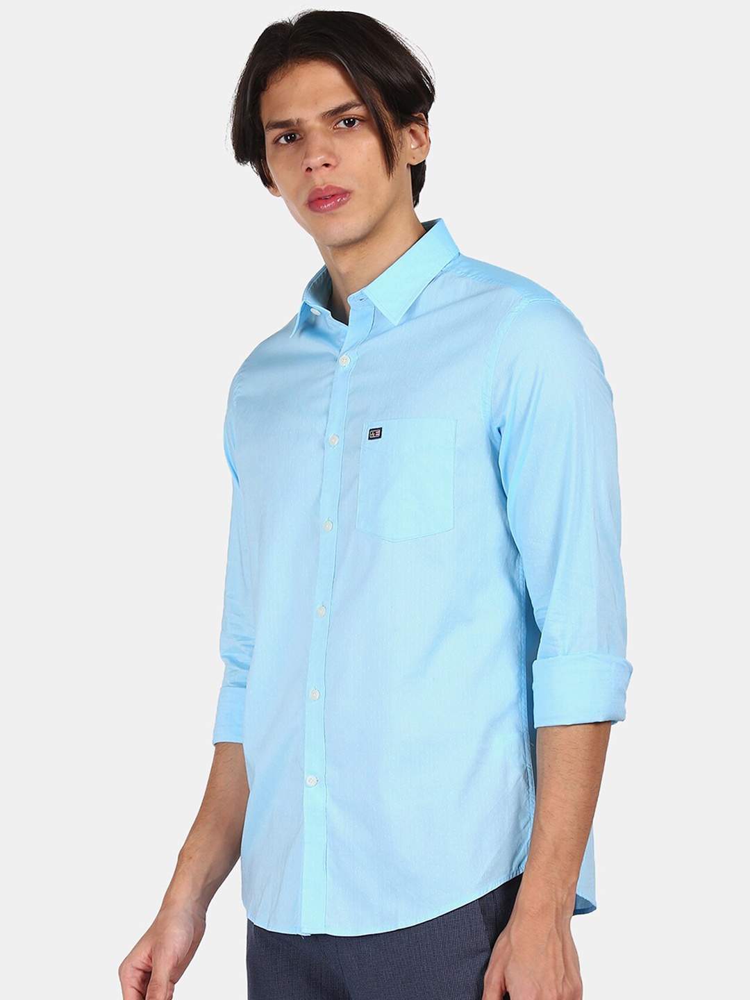 

Arrow Sport Men Blue Opaque Casual Shirt