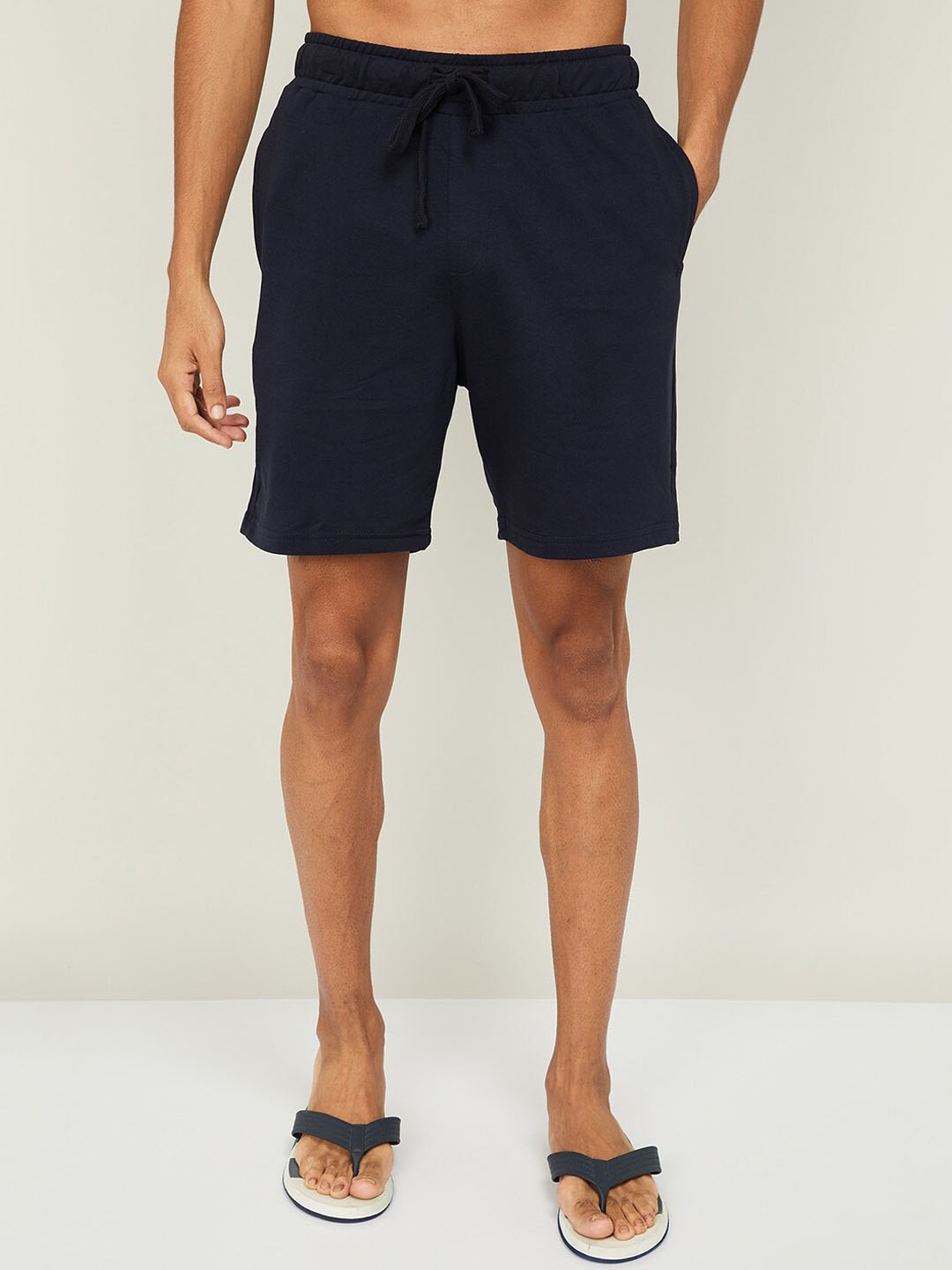 

Fame Forever by Lifestyle Men Navy Blue Lounge Shorts