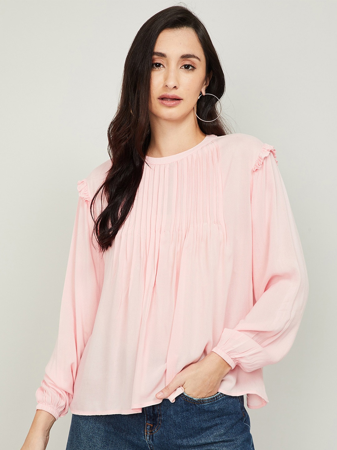 

Bossini Pink Regular Top