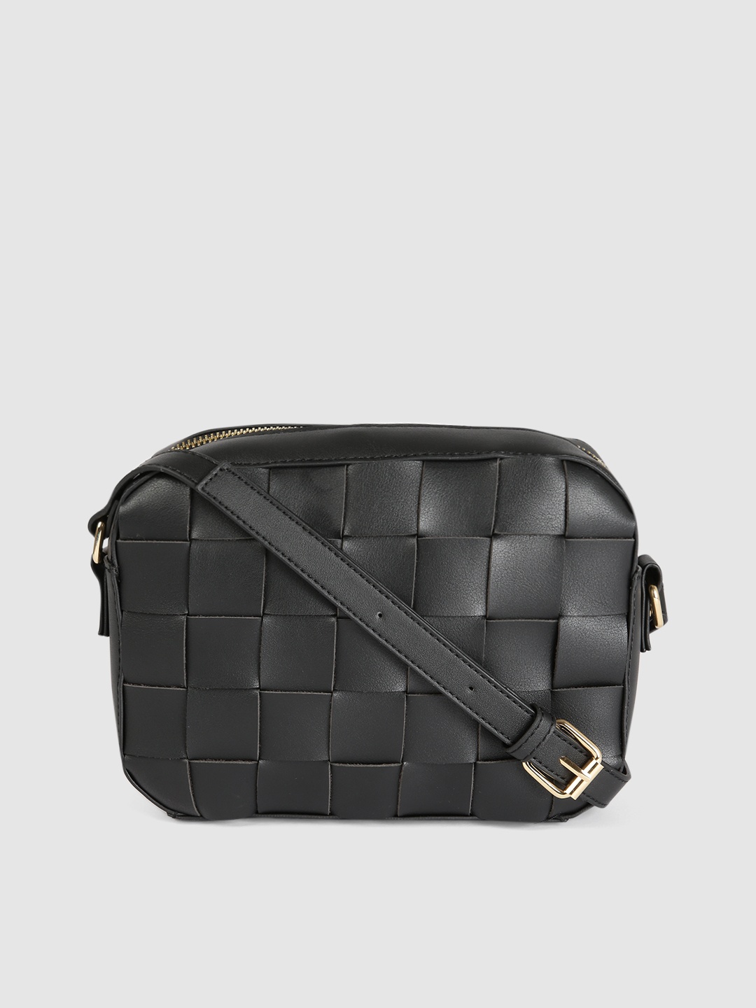 

Accessorize Structured Hayley Weave Camera Bag, Black