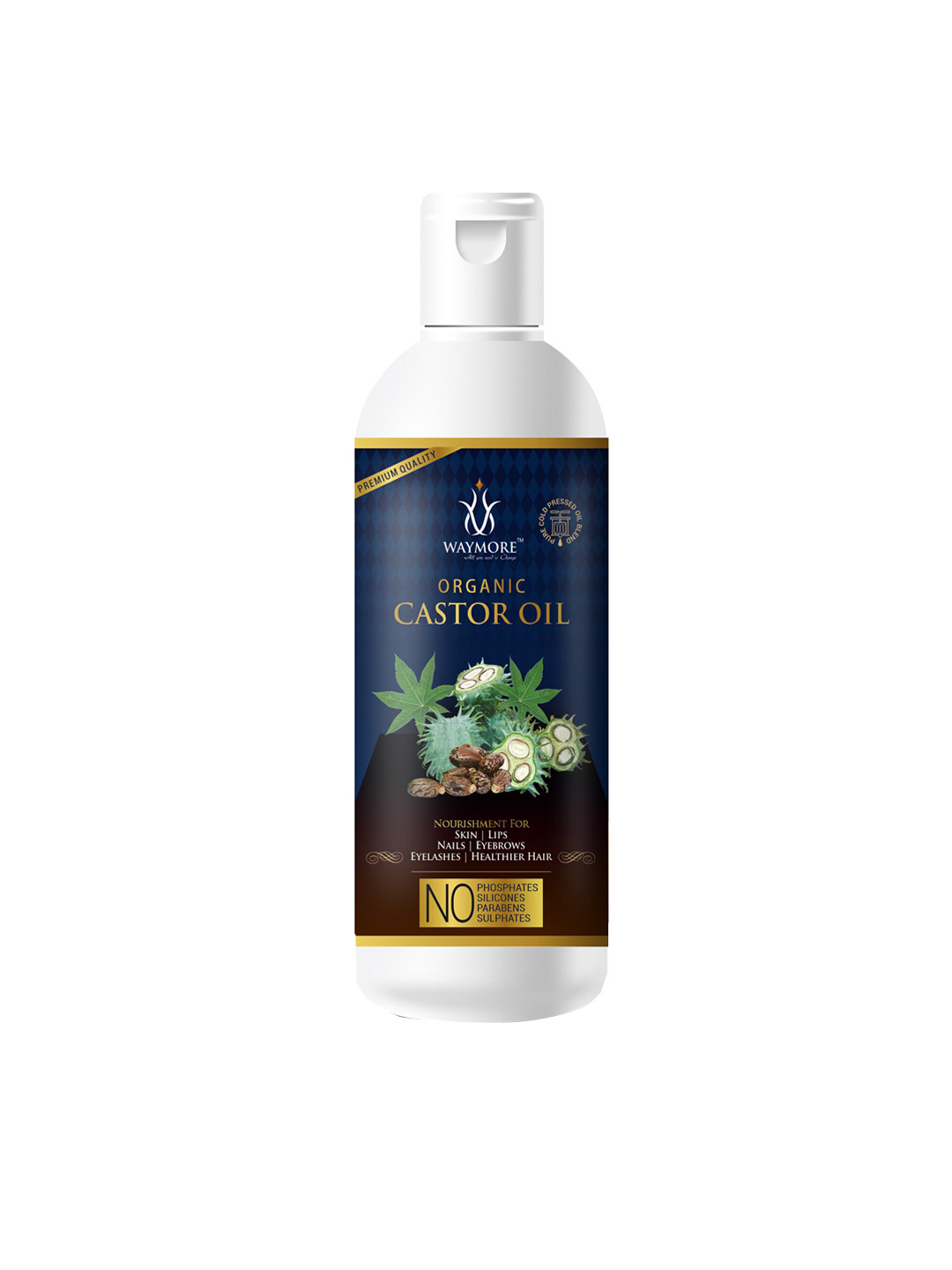 

Waymore Castor Oil - 100 ml, Yellow