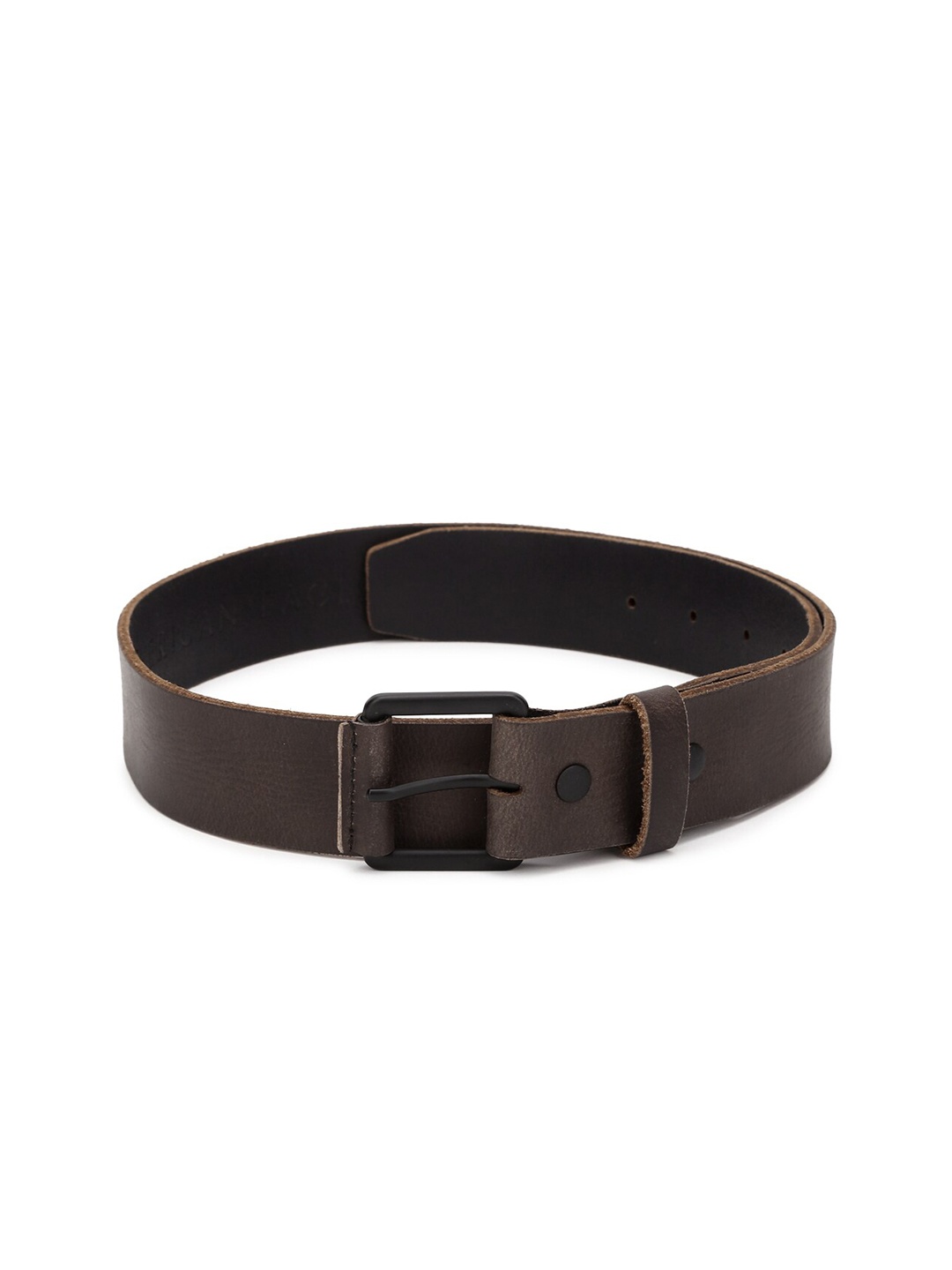 

AMERICAN EAGLE OUTFITTERS Men Brown Textured Leather Belt
