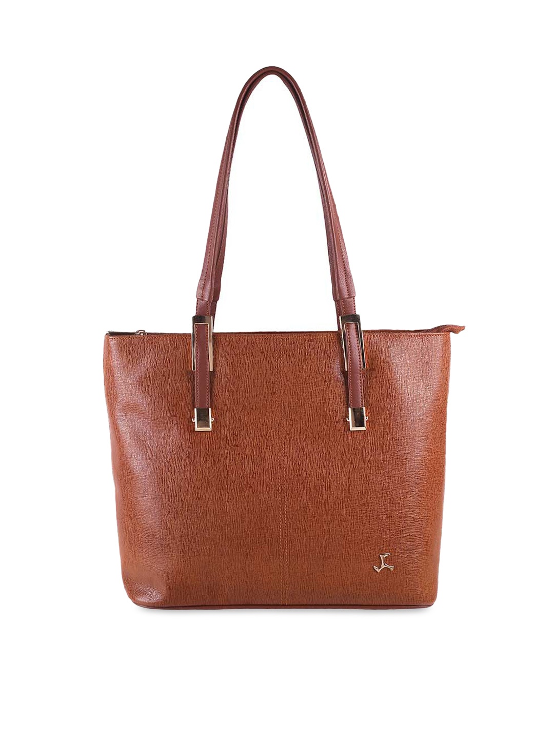 

Mochi Women Tan Leather Shopper Shoulder Bag