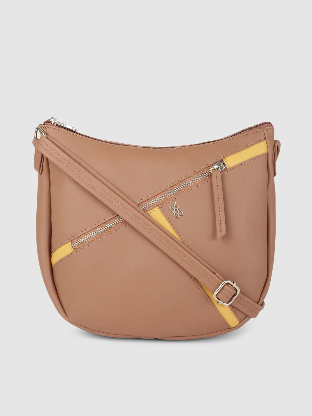 

Baggit Beige Structured Sling Bag