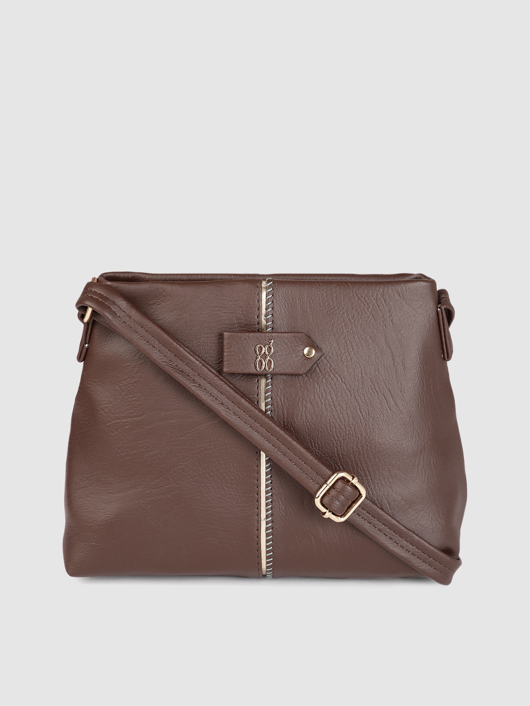 

Baggit Brown Structured Sling Bag