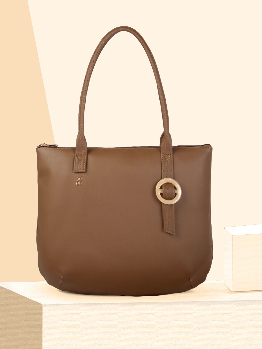 

Baggit Brown Structured Shoulder Bag