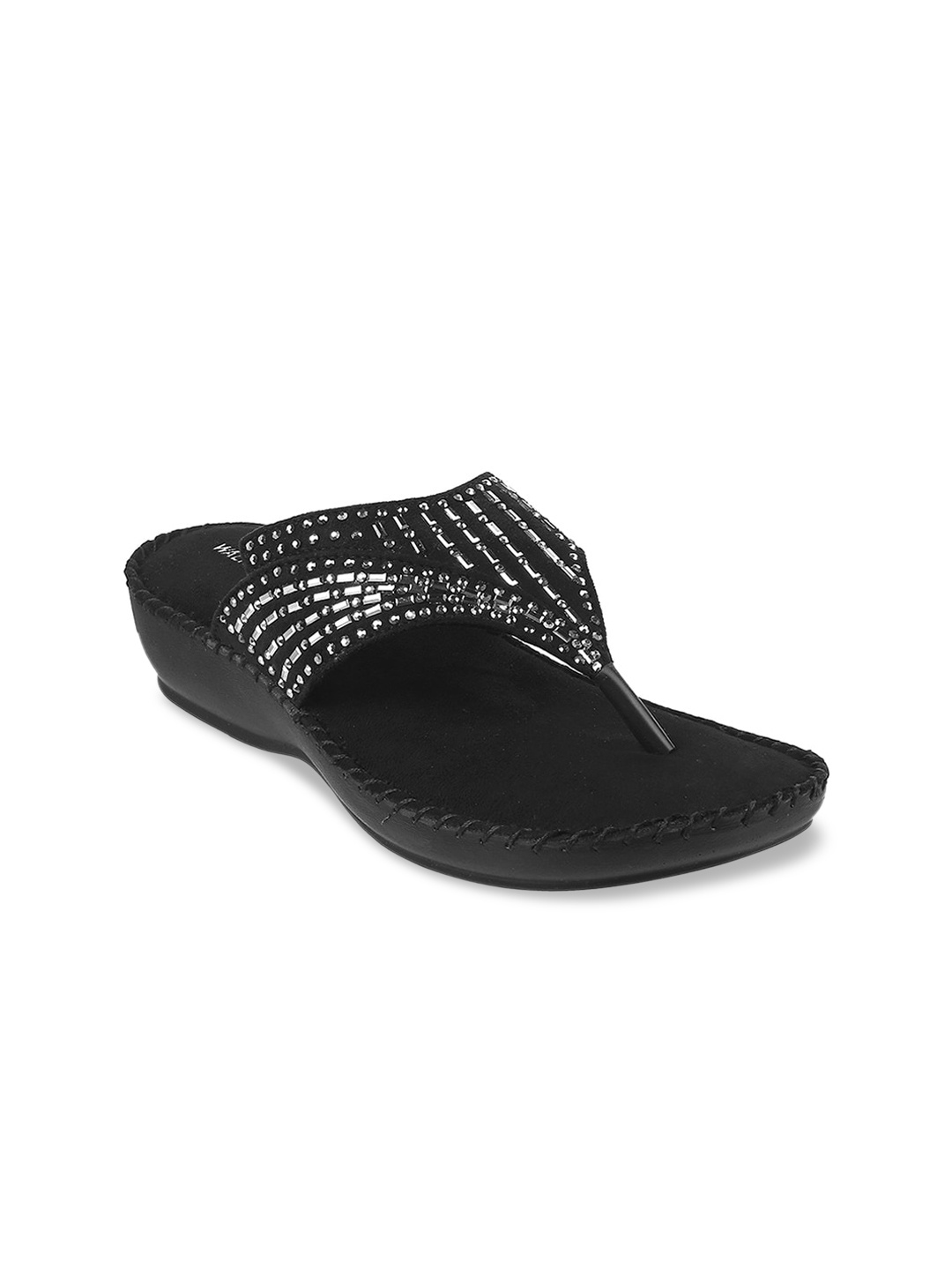 

WALKWAY by Metro Black Wedge Sandals