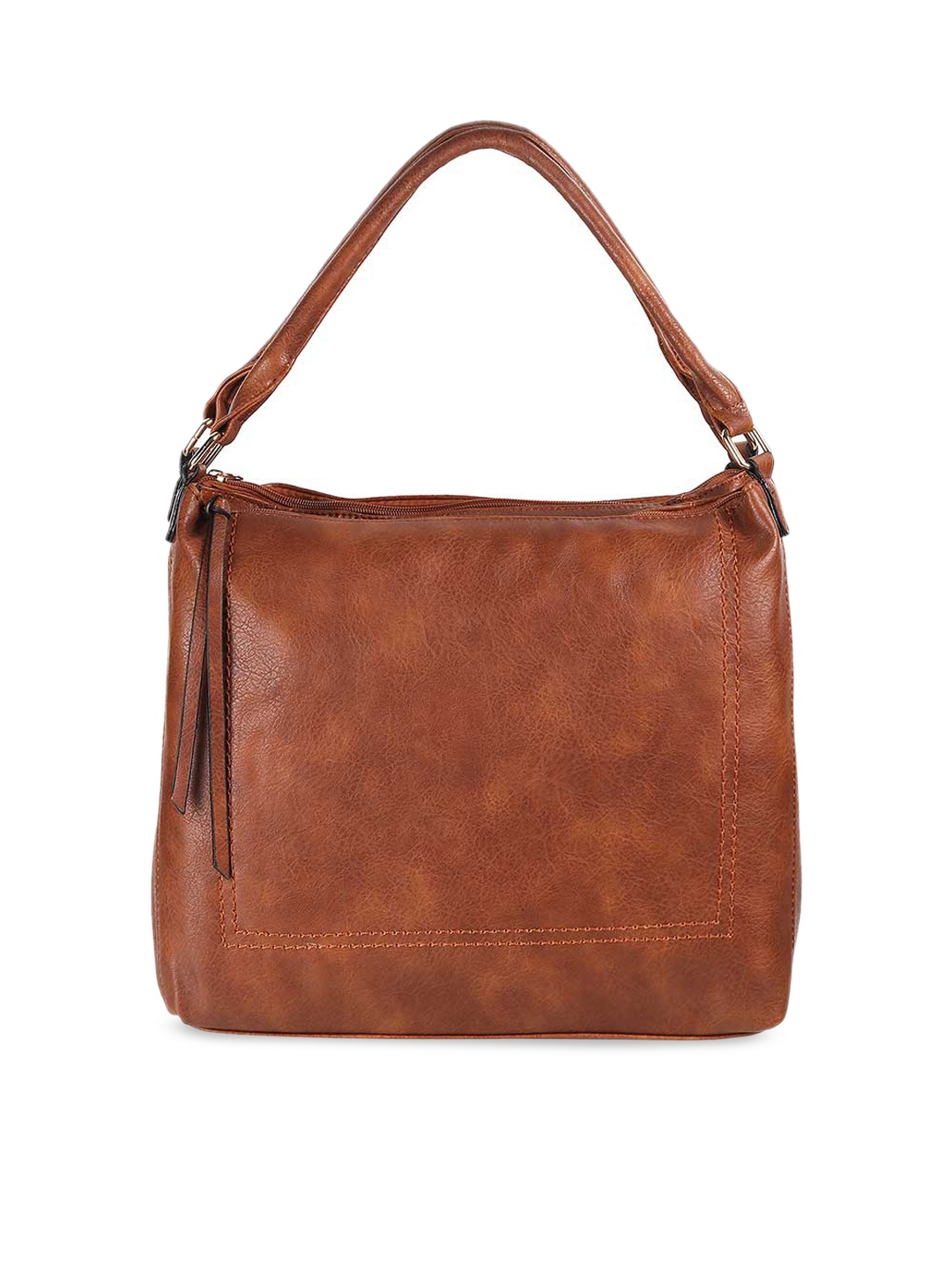 

WALKWAY by Metro Brown Solid Structured Hobo Bag