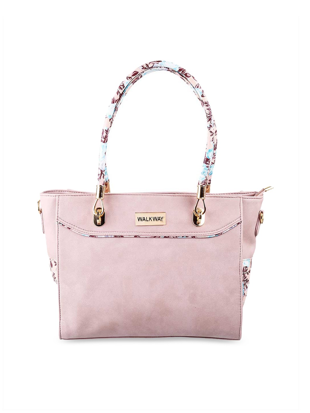 

WALKWAY by Metro Pink Structured Shoulder Bag