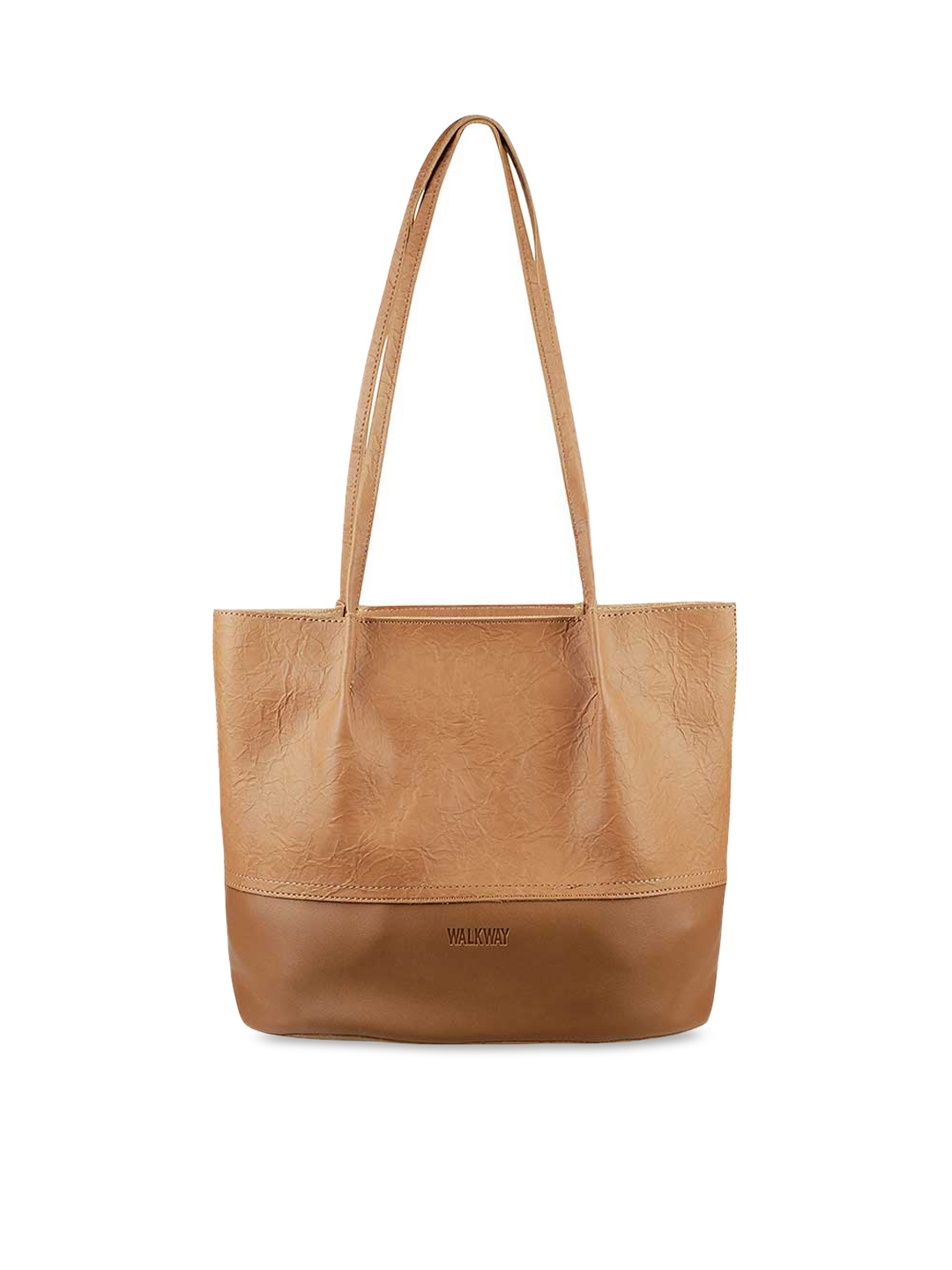 

WALKWAY by Metro Brown Shopper Tote Bag