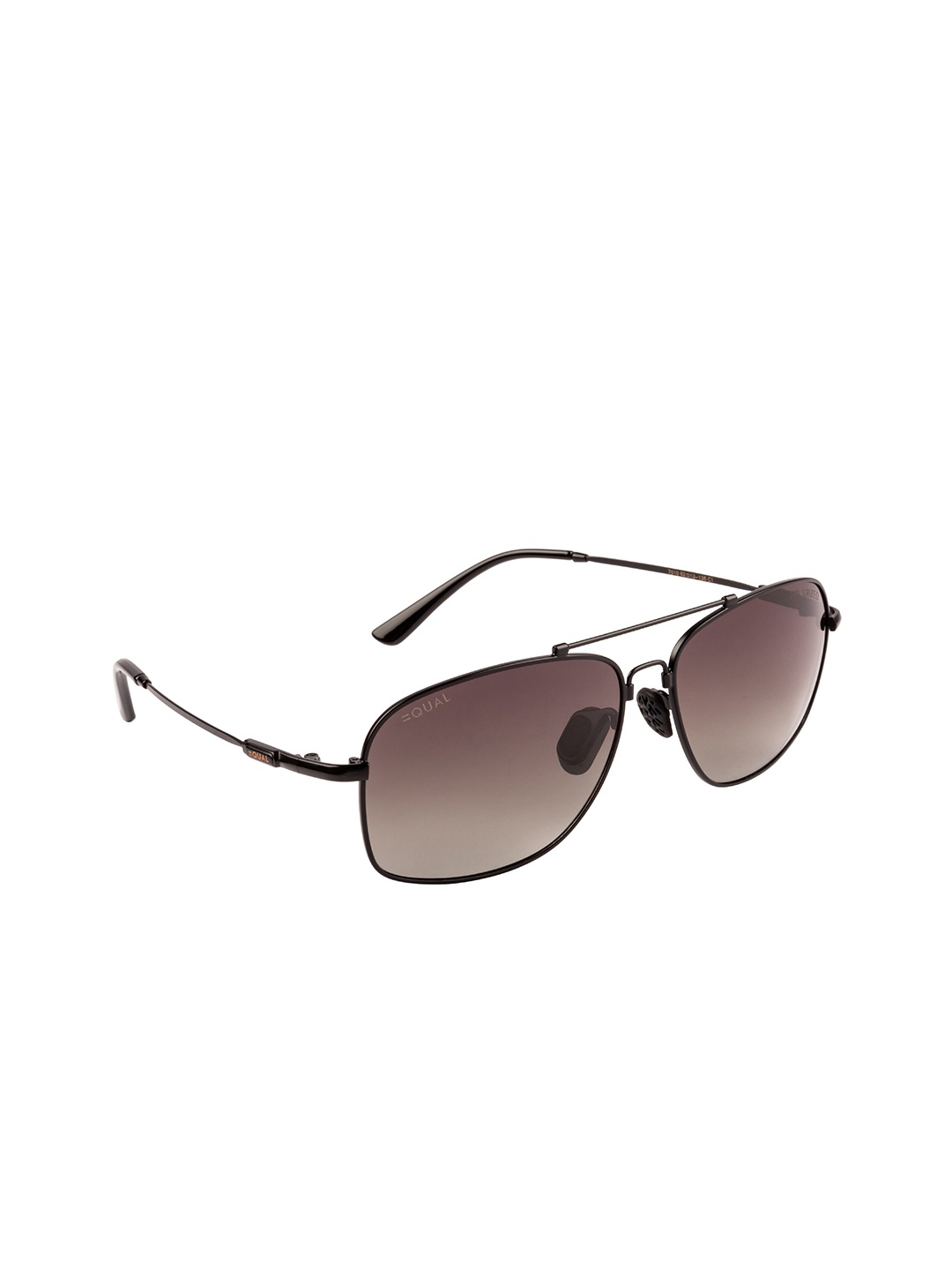 

EQUAL Unisex Black Aviator Sunglasses 7010 62013-136 C1