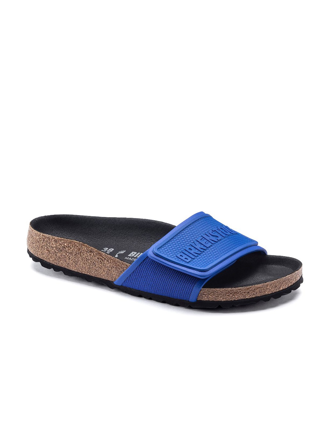 

Birkenstock Unisex Blue Regular Width Tema Sliders