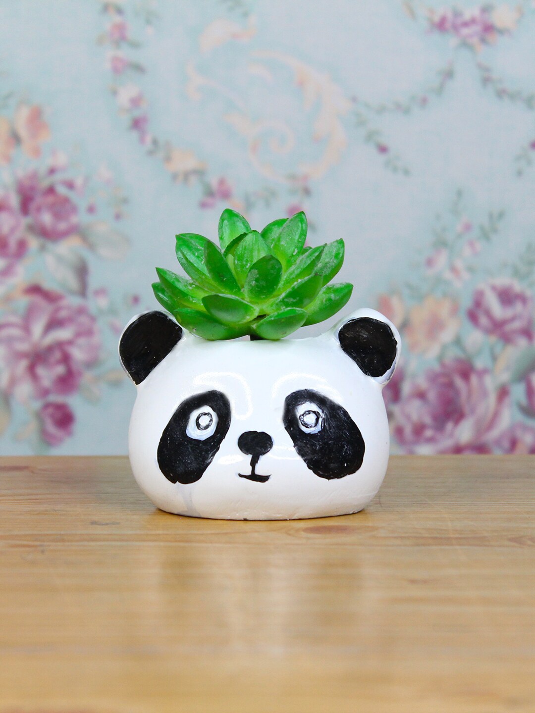 

Wonderland White & Black Panda Planter