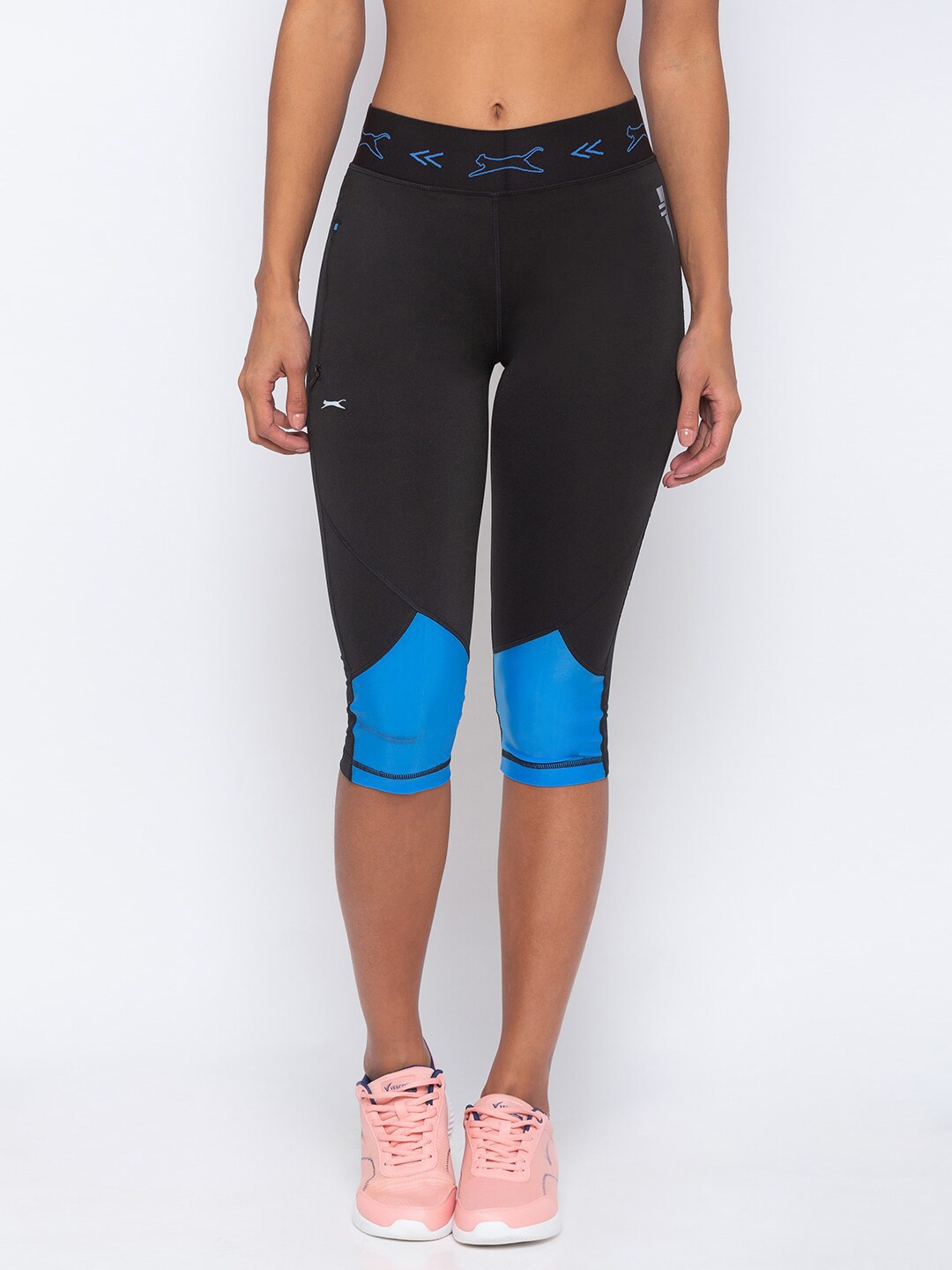 

Black Panther Women Black & Blue Capris