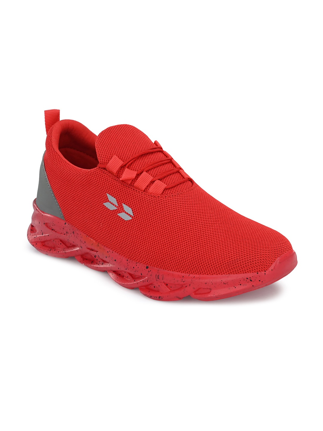 

Crew STREET Men Red Woven Design Sneakers