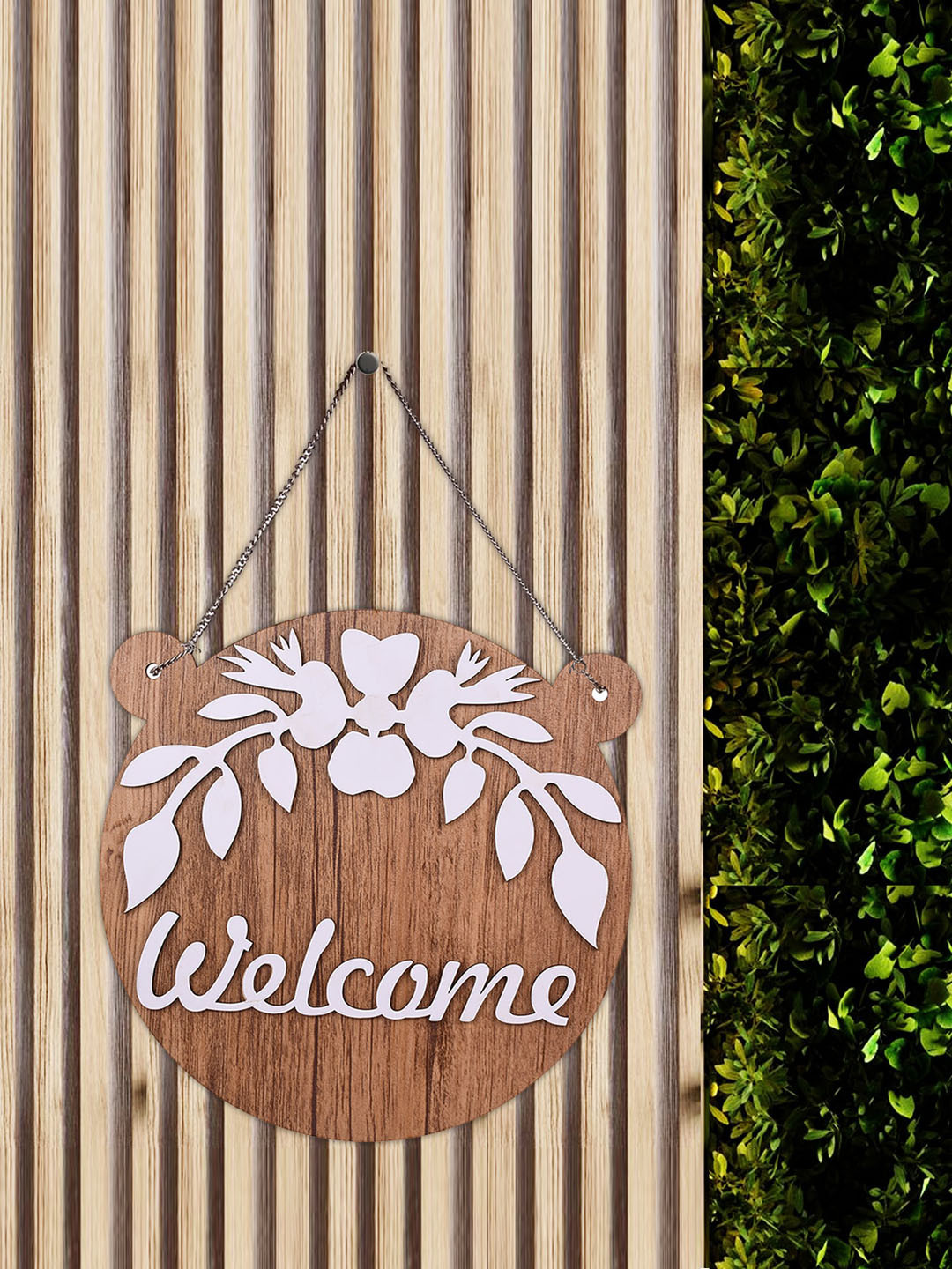 

ROMEE Brown Wooden Wall Hanging