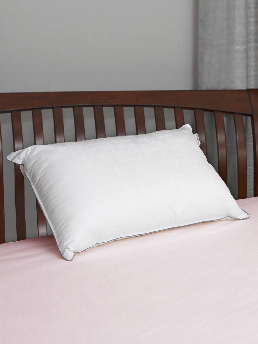 

Home Centre White Geometric Sleep Pillow