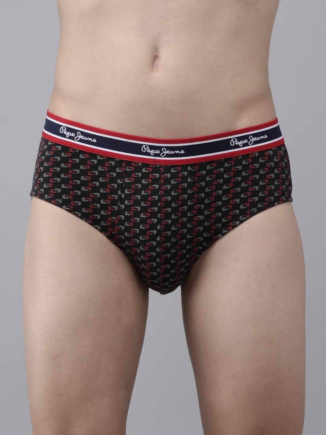 

Pepe Jeans Men Black Premium Enriched Egyptian Cotton Modern Briefs 8904311333425