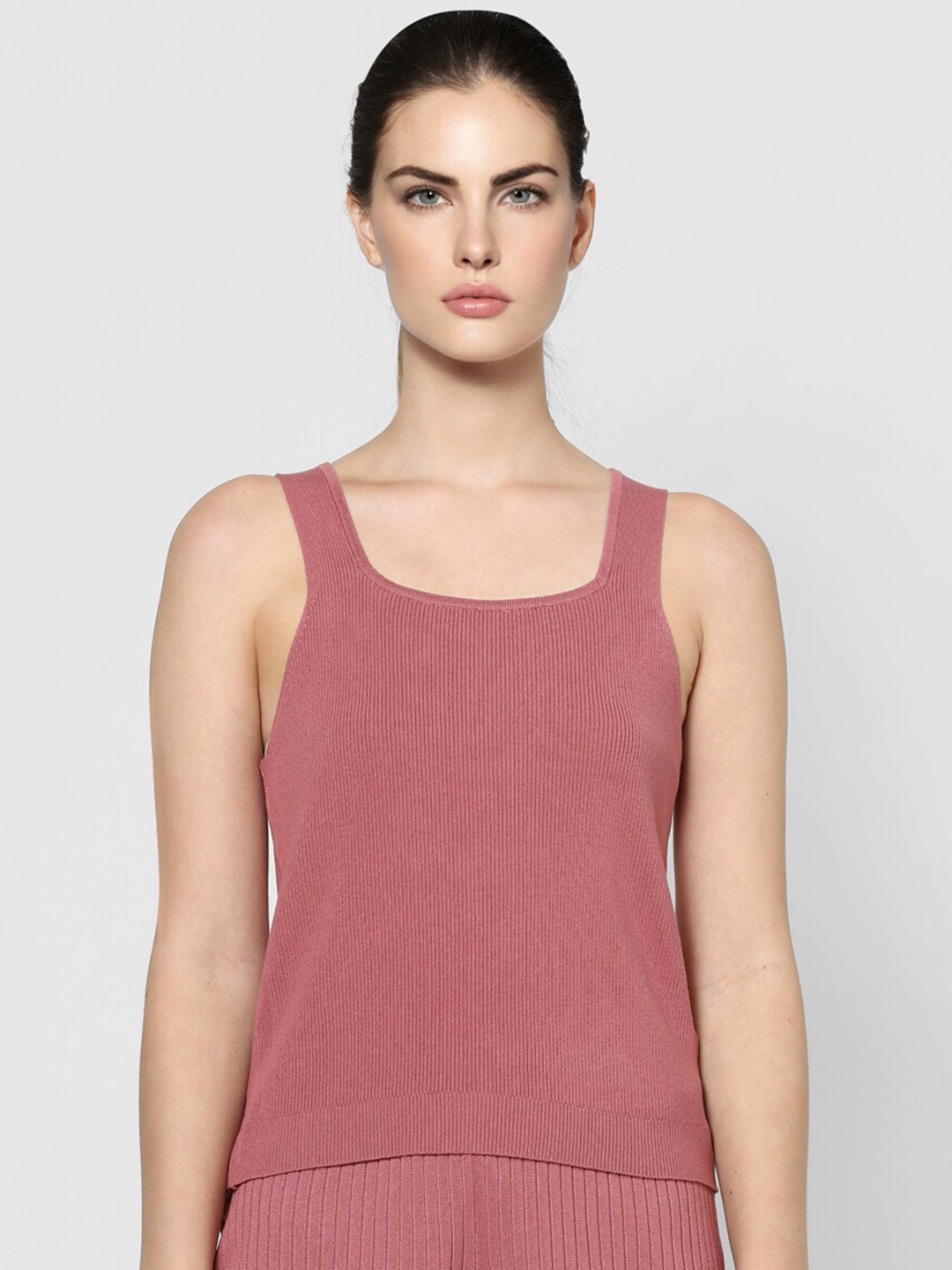 

ONLY Women Mauve Tank Top