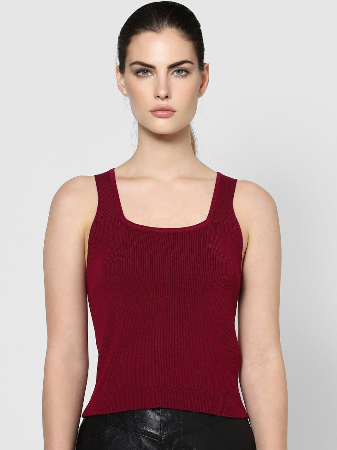 

ONLY Maroon Tank Top