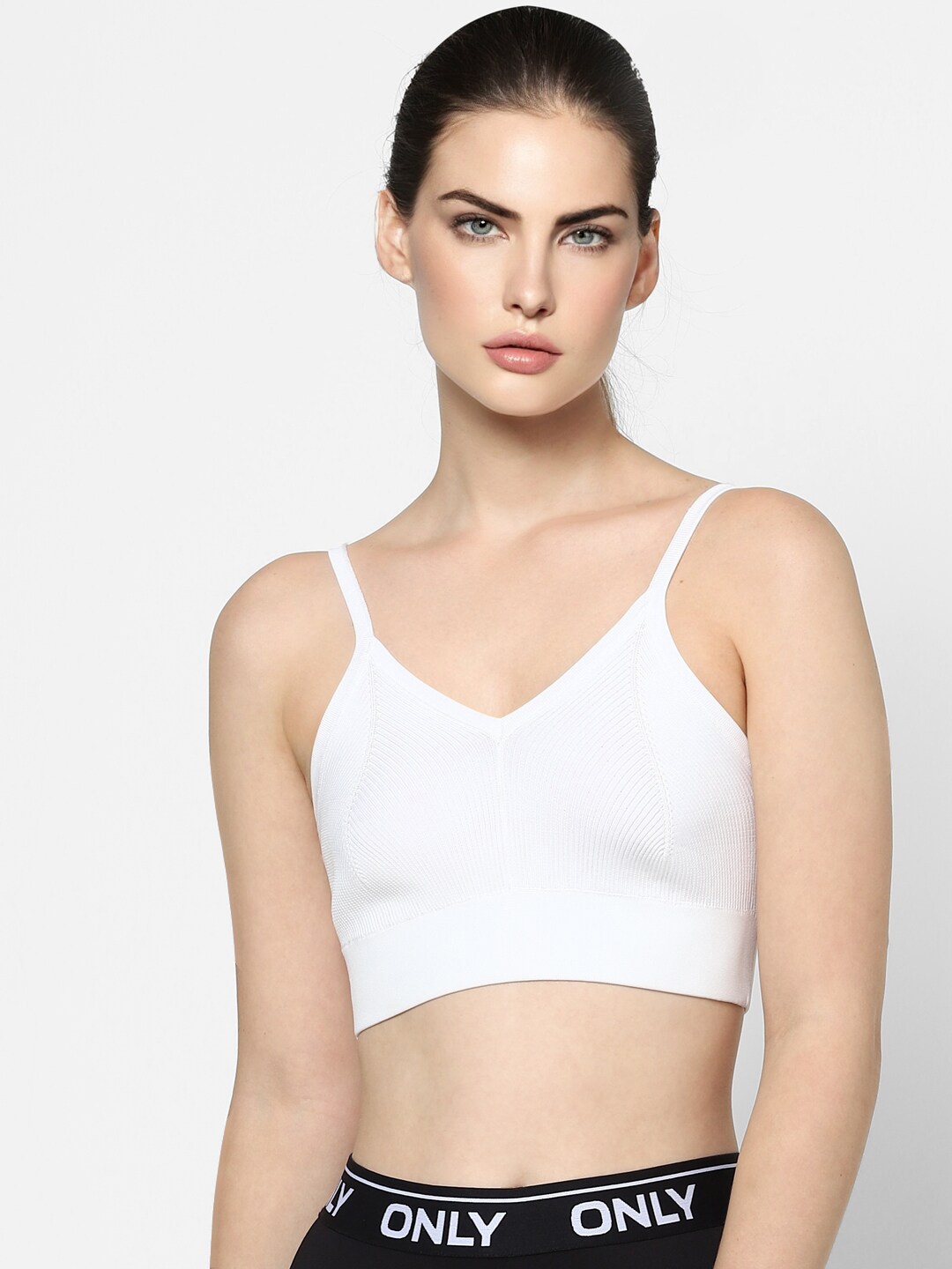 

ONLY White Bralette Crop Top