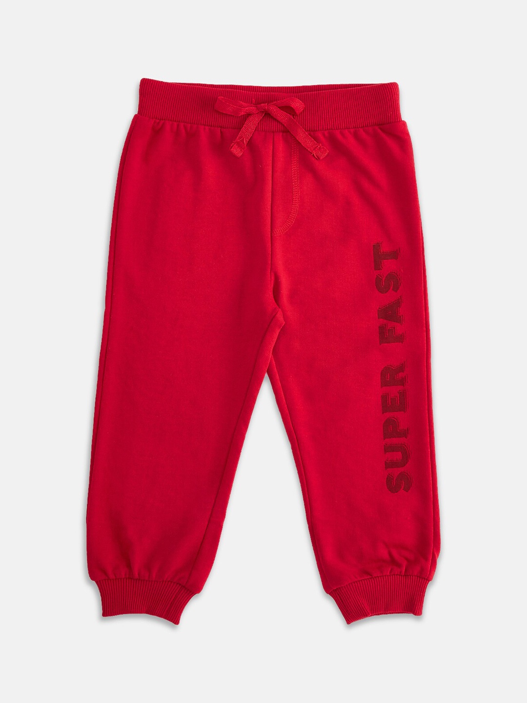 

Pantaloons Baby Kids Boys Red Pure Cotton Joggers