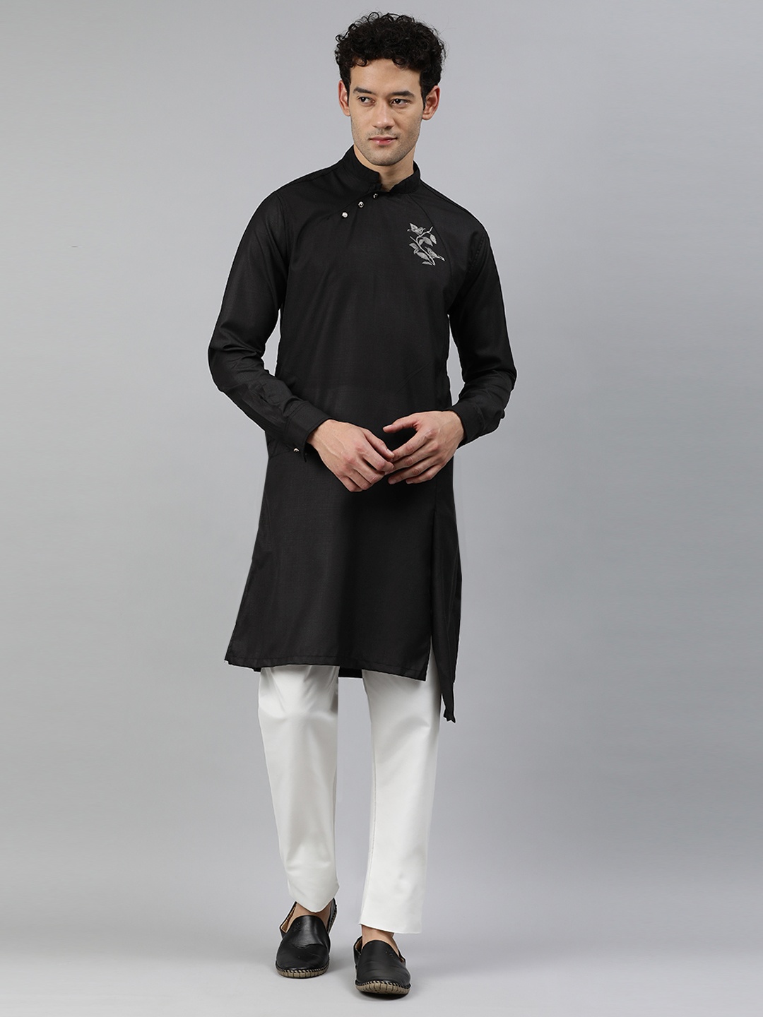 

Freehand Men Black Kurta