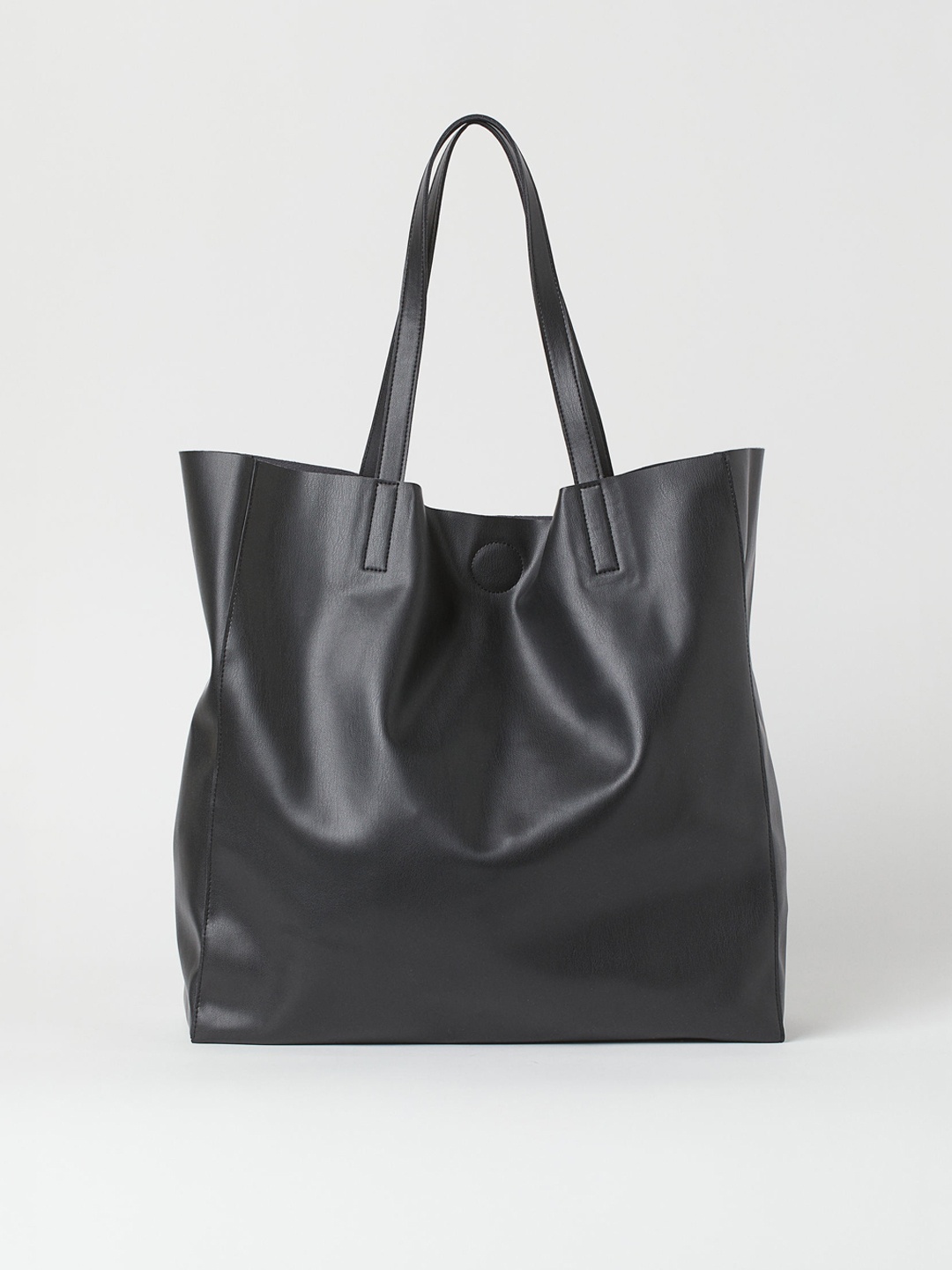 H&M Women Black Shopper Handbags
