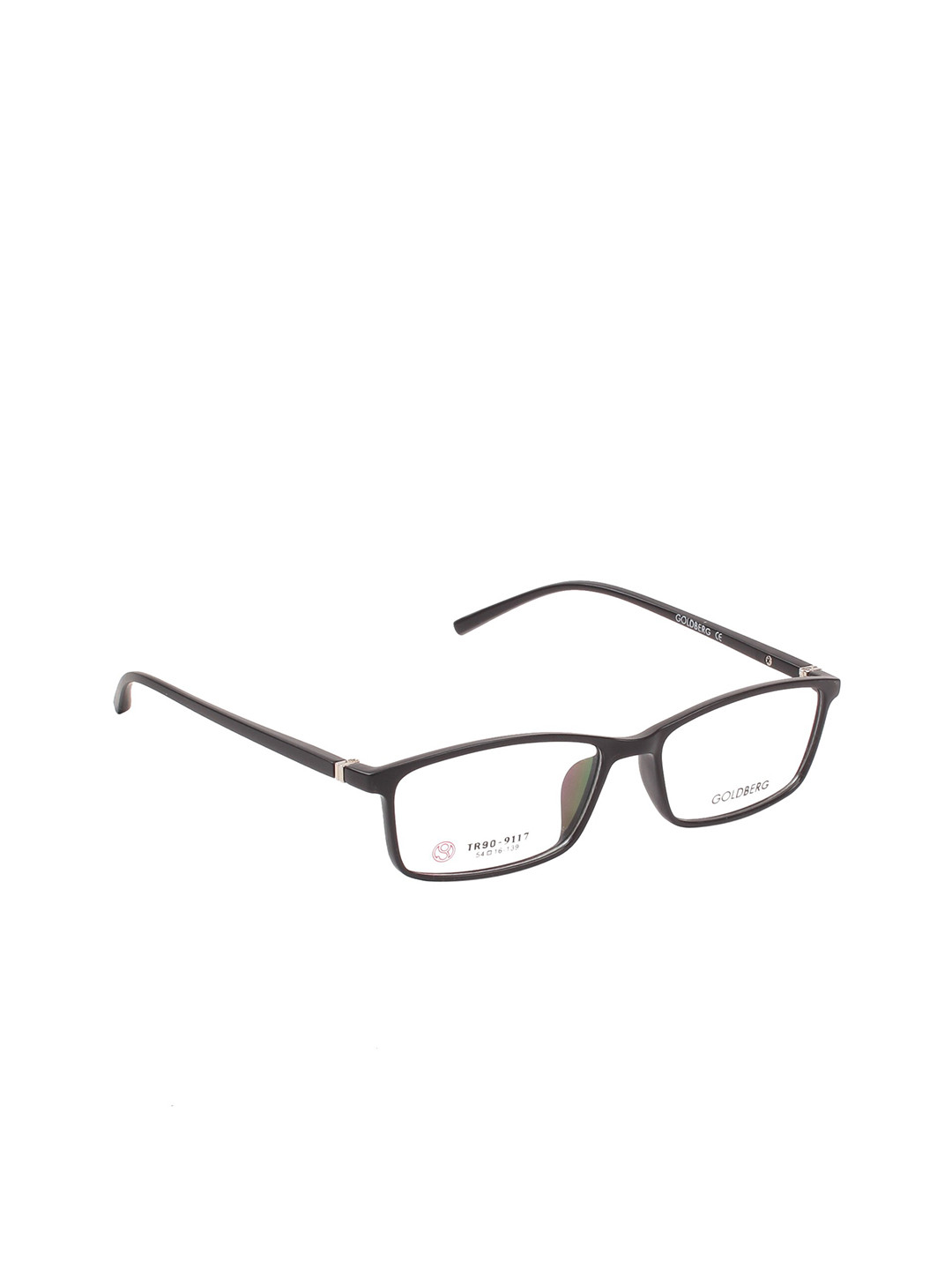 

Gold Berg Adult Black & Transparent Full Rim Wayfarer Frames