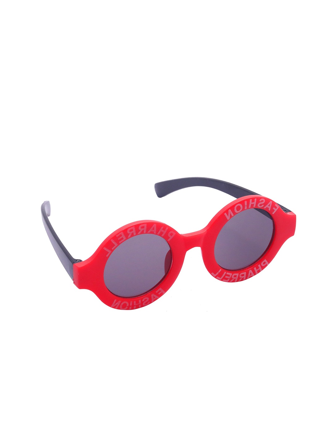 

Spiky Unisex Kids Red & Purple Round Sunglasses 3316_RED_PUR