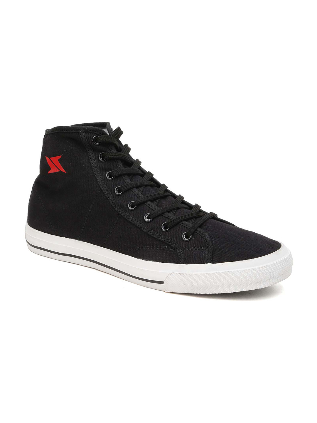 

Paragon Men Black Stimulus Solid Casual Sneakers