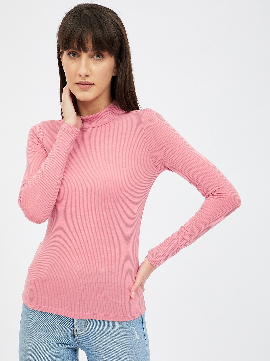 

Harpa Pink Fitted Top