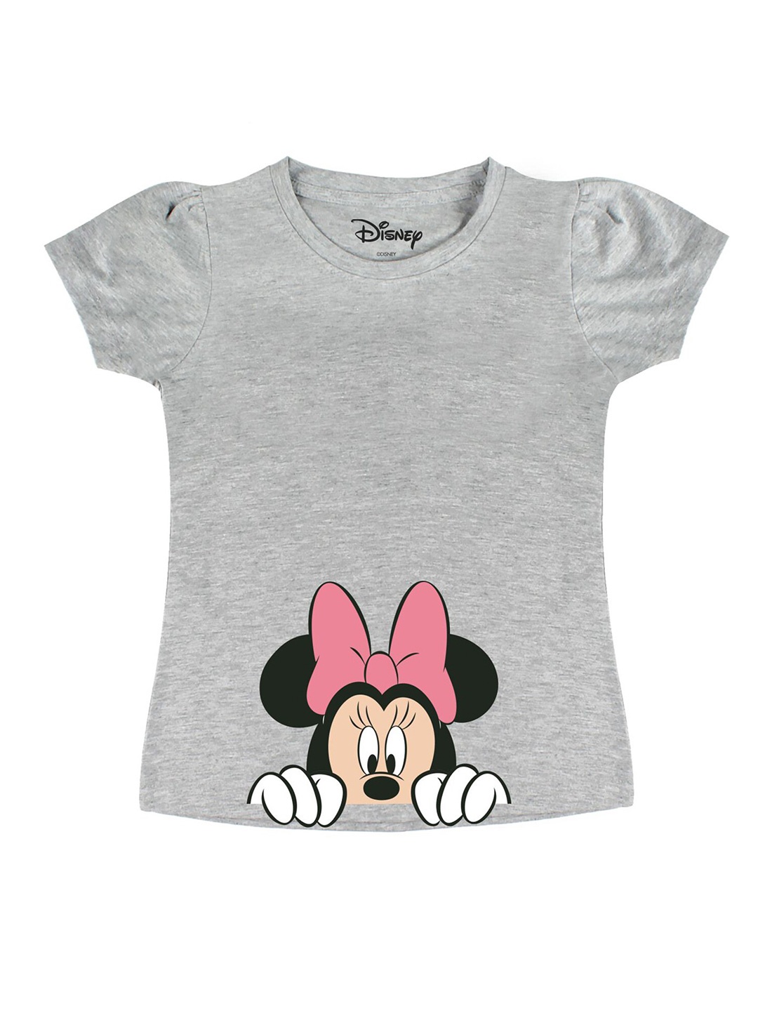 

Disney by Wear Your Mind Girls Grey T-shirt