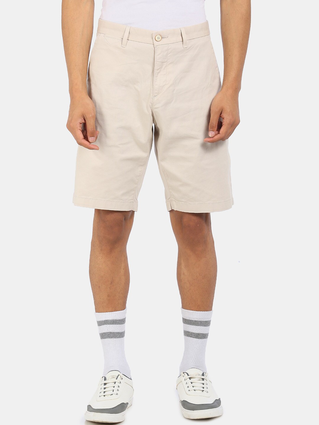 

U S Polo Assn Men Beige Regular Shorts