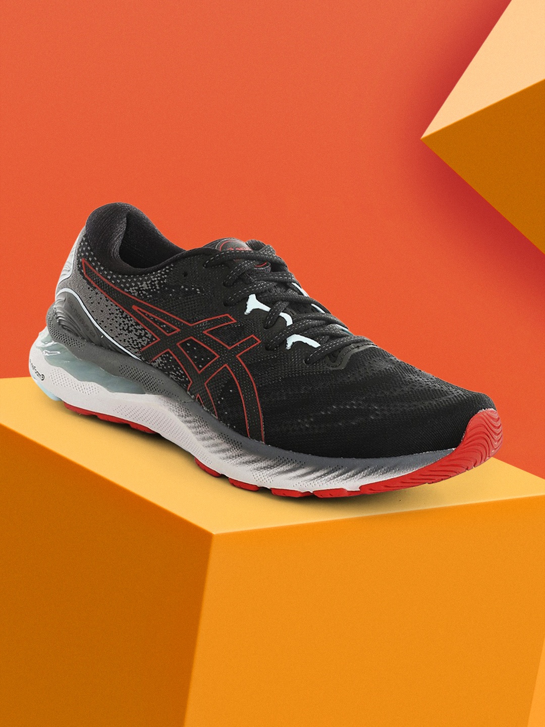 

ASICS Gel-Nimbus 23 Men Black Running Non-Marking Shoes