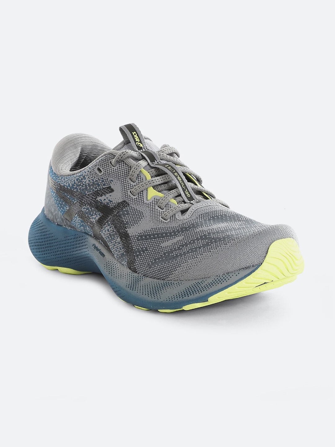 

ASICS Men Teal & Grey GEL-NIMBUS Lite 2 Running Shoes