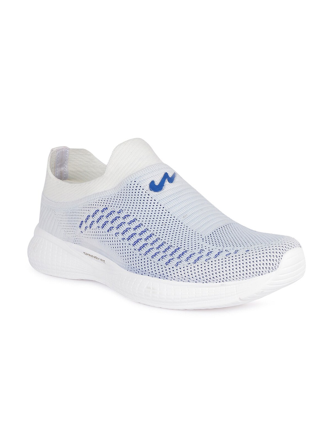 

Campus Men Off White Mesh Walking Shoes