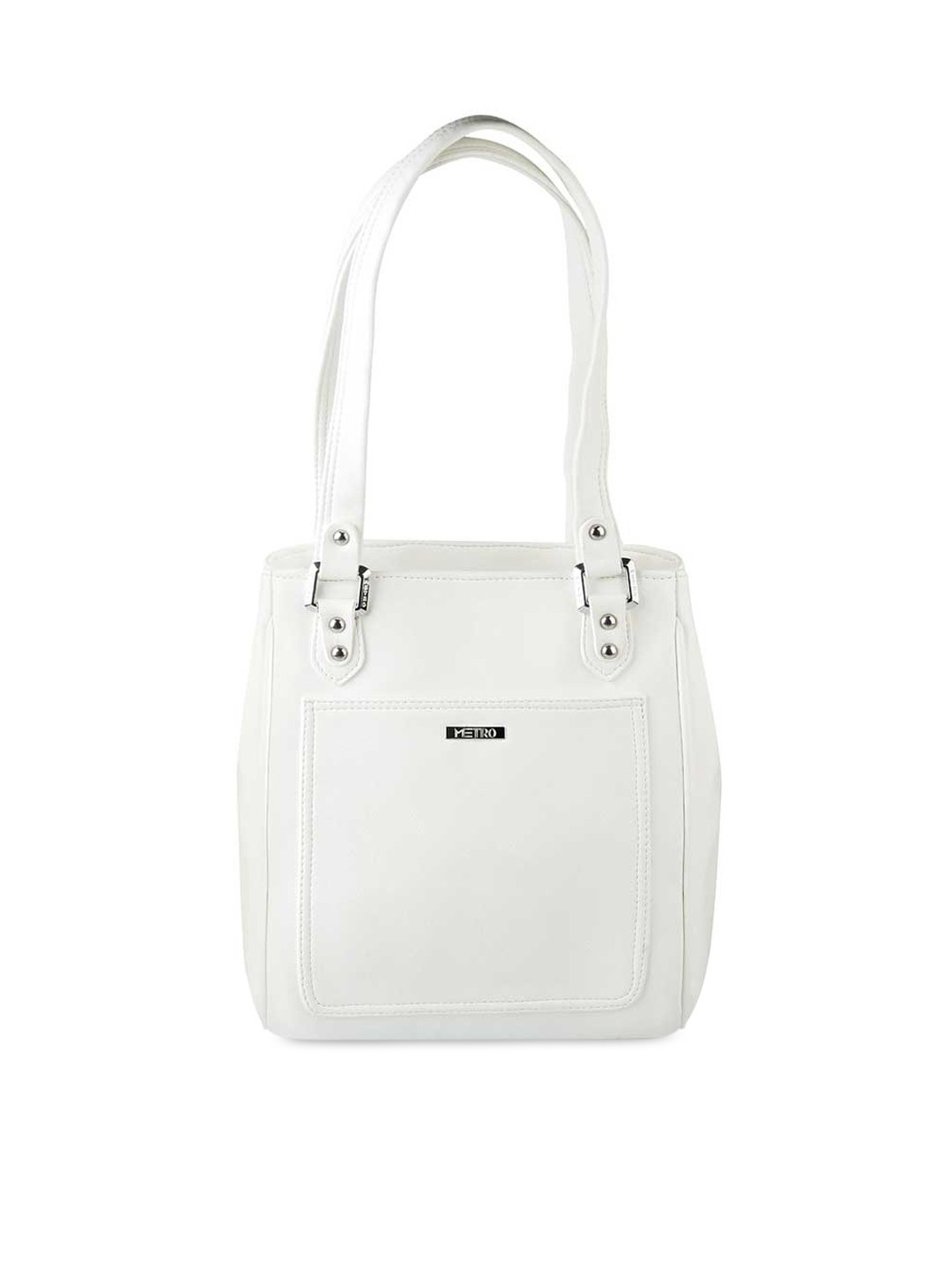 

Metro Women White Swagger Handheld Bag