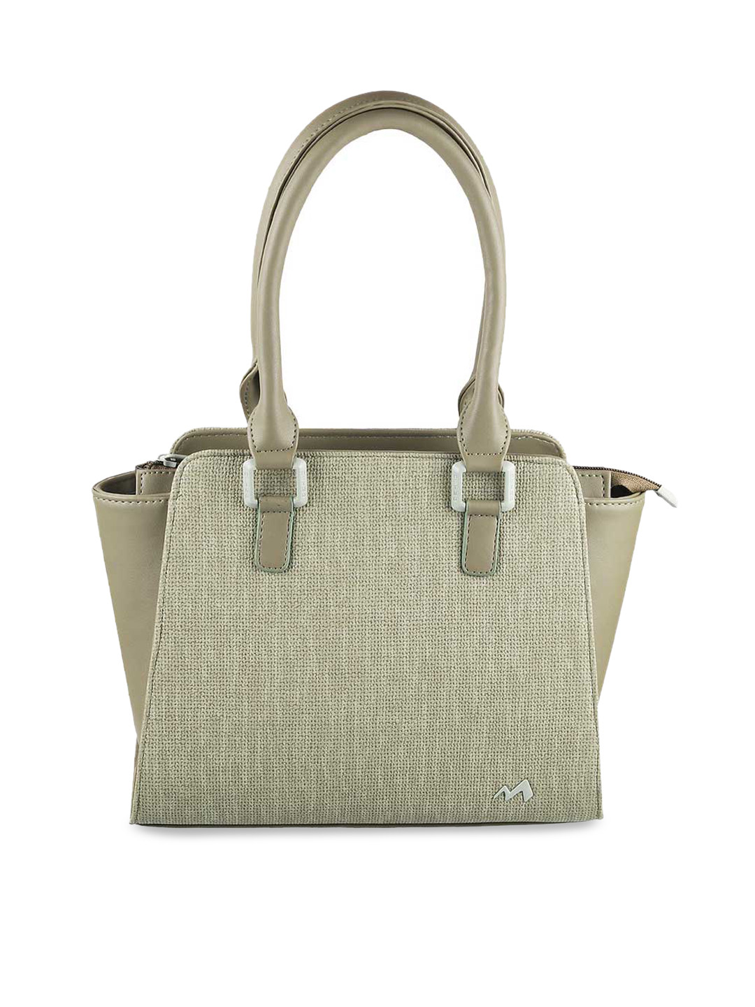 

Metro Green Textured PU Structured Handheld Bag with Quilted