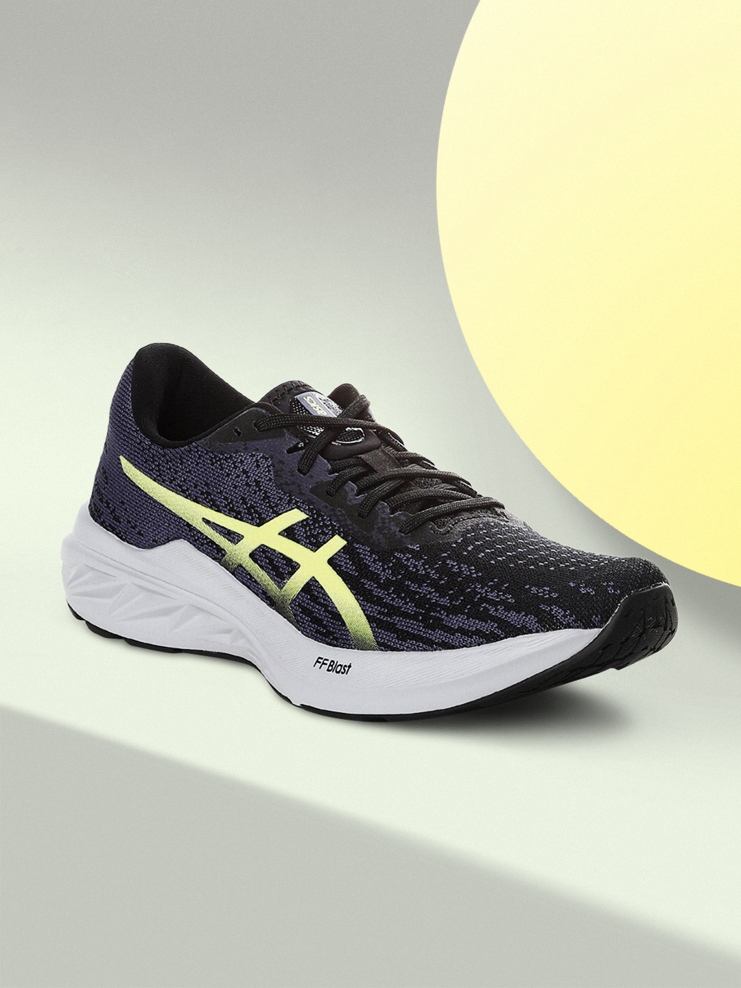 

ASICS Men Black Running Shoes DYNABLAST 2