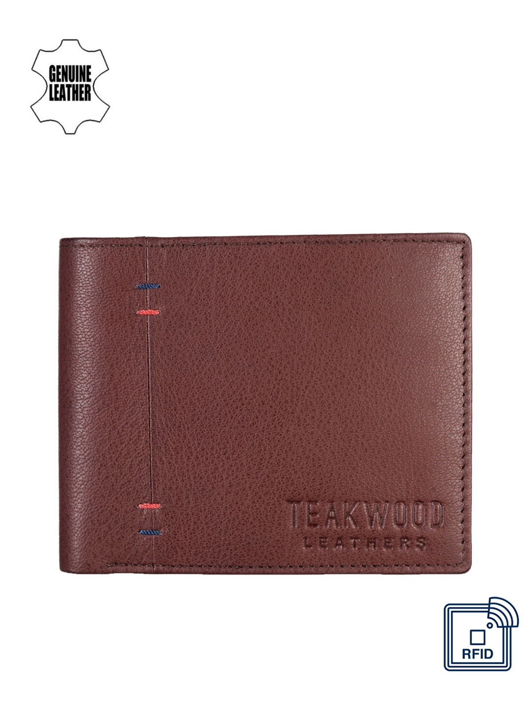 

Teakwood Leather Men Brown Leather Wallet