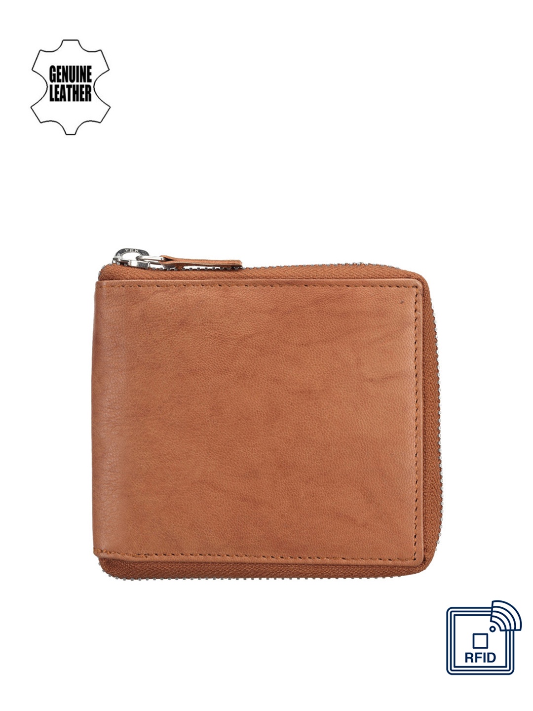 

Teakwood Leather Unisex Tan Brown Leather Wallet