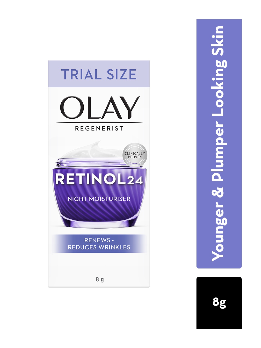 

Olay Regenerist Retinol 24 Night Mini Cream - Fragrance Free - 8g, Purple