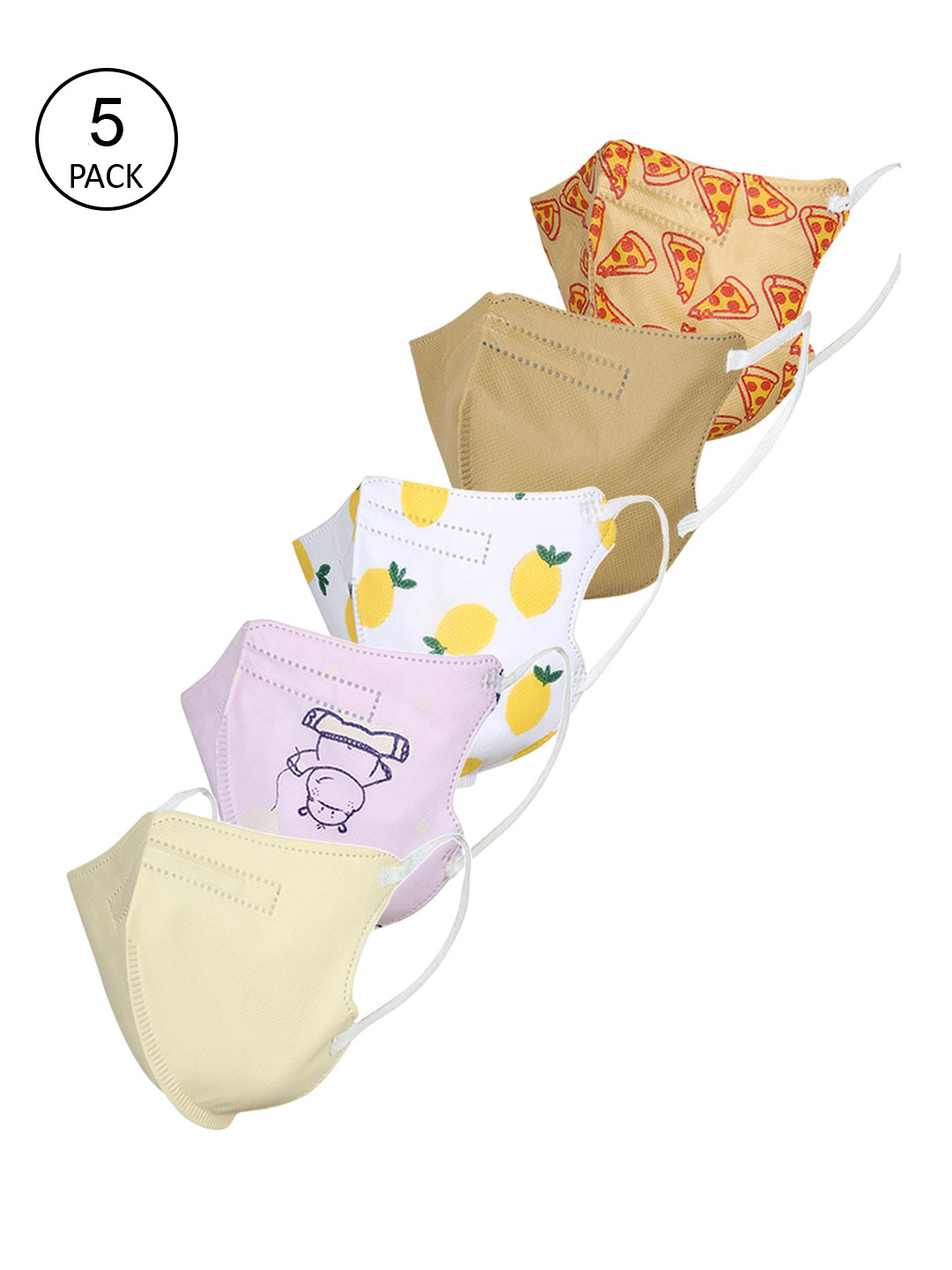 

FROGGY Kids Pack Of 5 Assorted 5-Ply N95 Masks